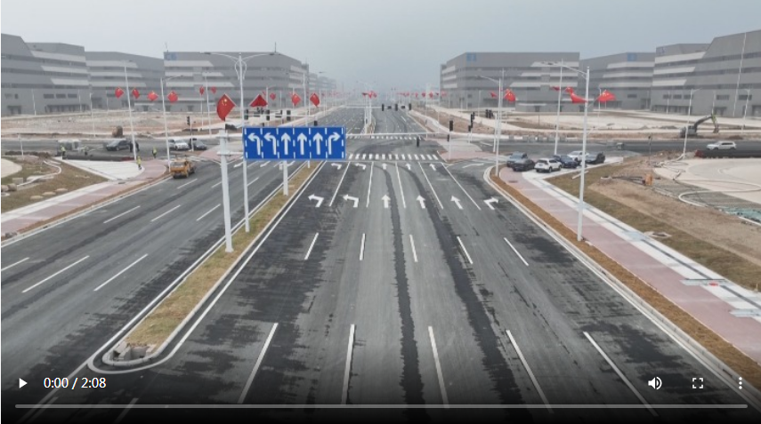 斗門富山工業(yè)城加快推進路網配套建設 提升營商環(huán)境“硬條件”